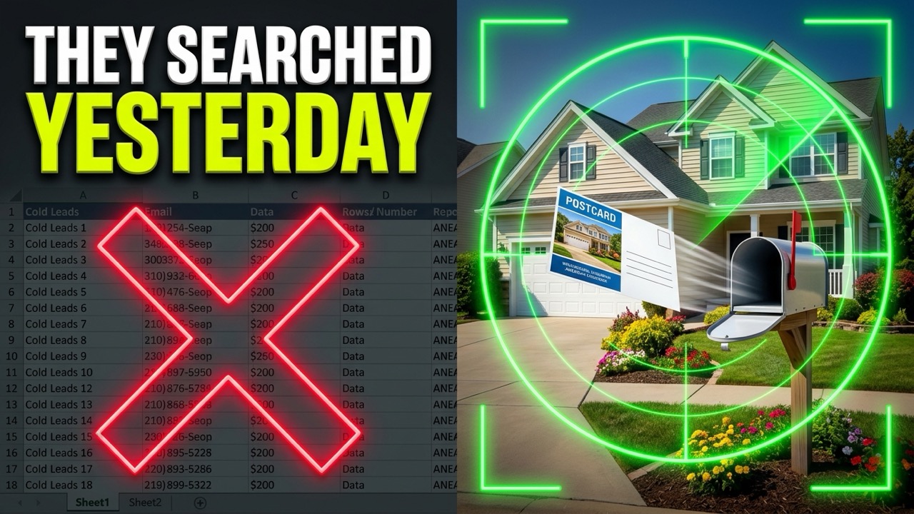 How to Mail Warm Buyers the Day They Search (Auto-Pilot)