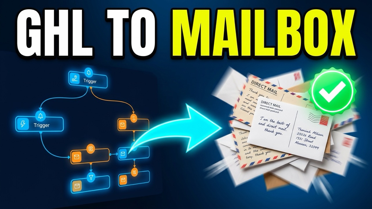 GoHighLevel Direct Mail Automation: Full Setup in 3 Mins