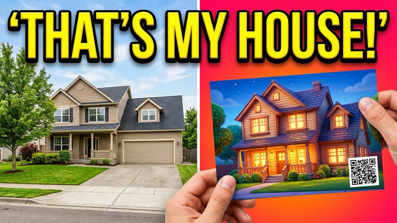 We Put a Cartoon of Their Own Building on a Postcard (With AI)