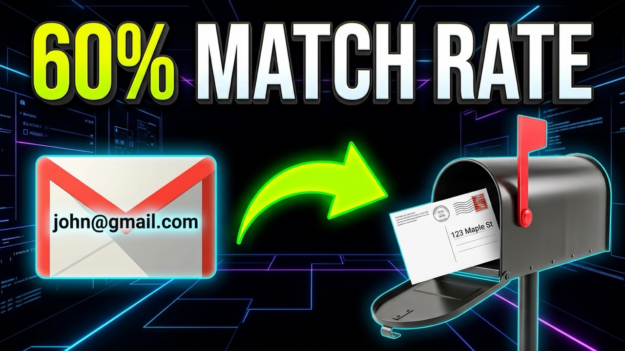 How to Turn Email Lists Into Home Mailing Addresses (60% Match)